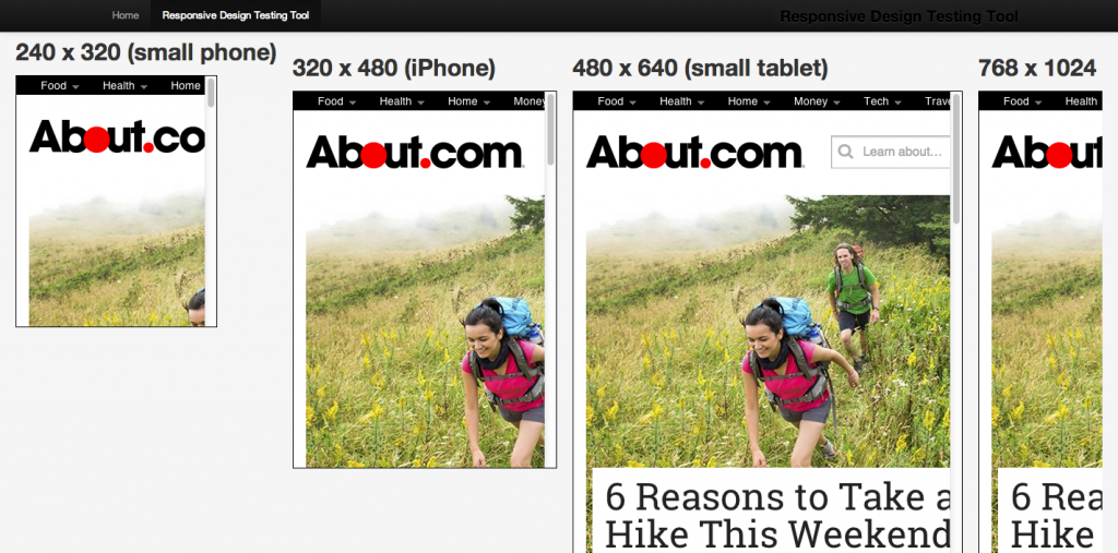 A bad way to test responsive designs