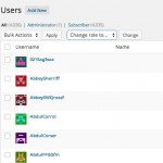 check your users